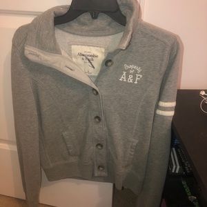 Abercrombie and Fitch button crew